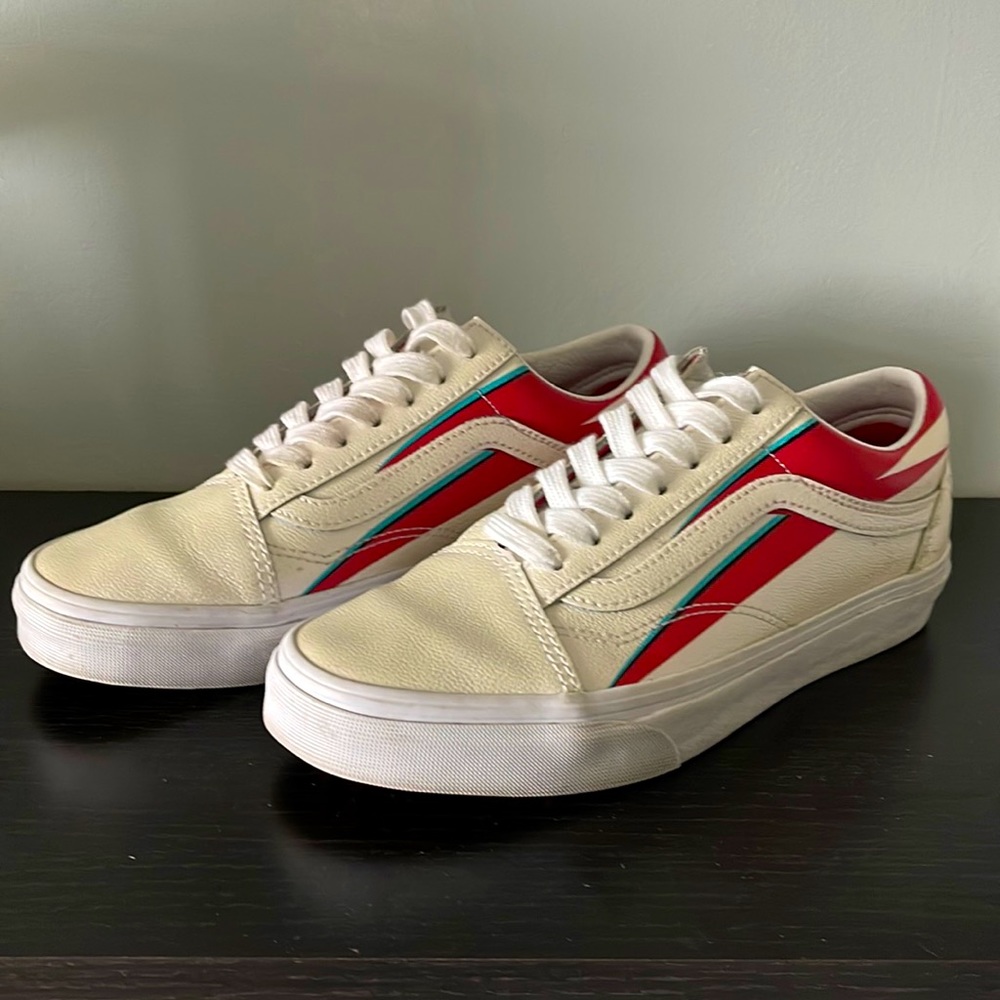 Vans Old Skool Leather David Bowie Aladdin Sane Size M4.5 / W6
